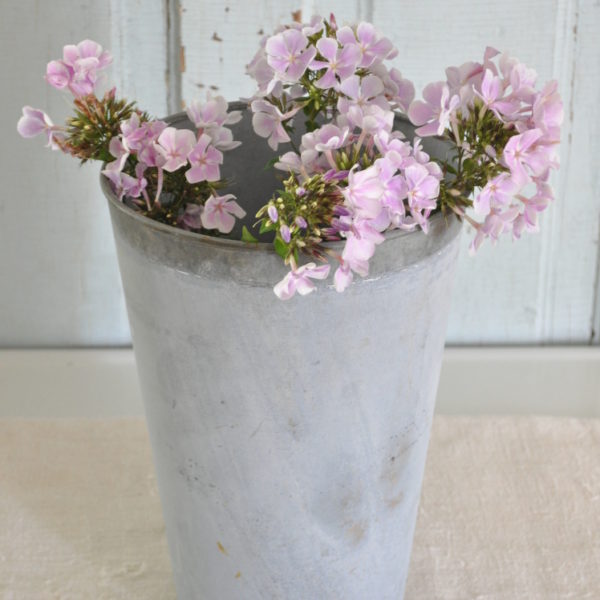 Becky's Farmhouse Galvanized Vase 3 Becky's Farmhouse Galvanized Vase 3