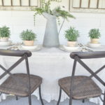 Casual Outdoor Dining Space